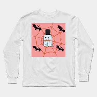 Detective Ghost Long Sleeve T-Shirt